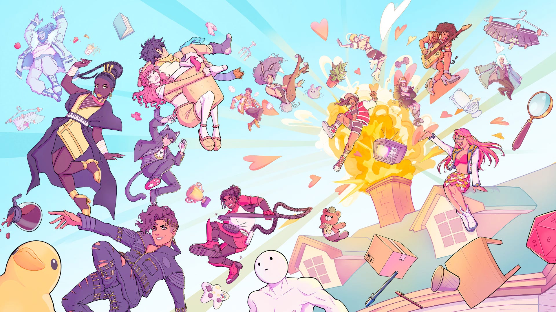 Date Everything isn't just a dating sim that lets you court your own existential dread, it's also a great example of how to deal with sensitive topics - preview