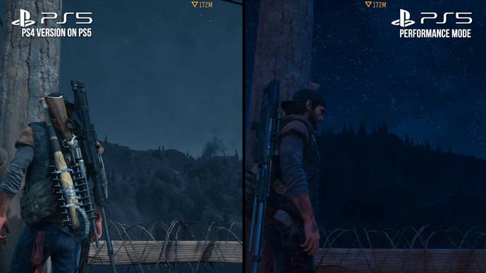 Days Gone Remastered vs original: sky light