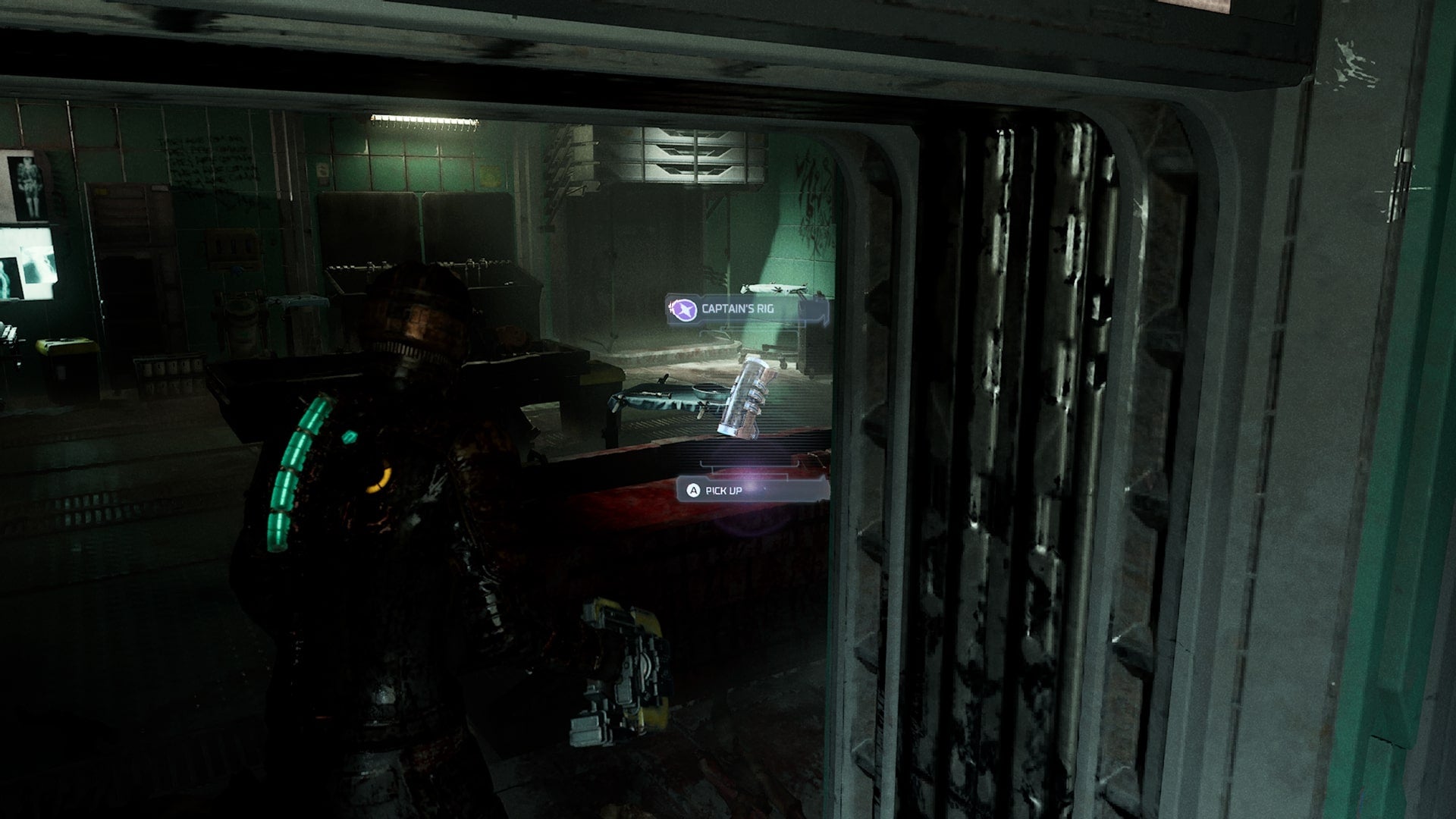 Isaac retrieves the Captain&rsquo;s Rig in Dead Space