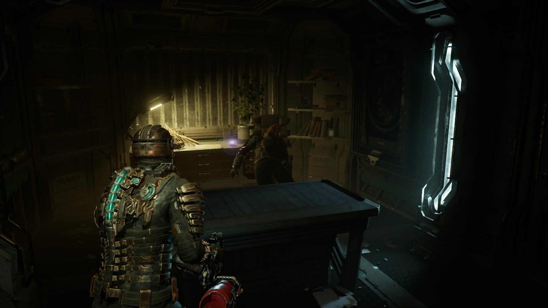 Isaac retrieves Bailey's Rig in Dead Space - 3