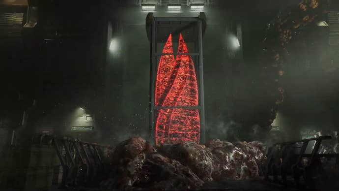 Dead Space remake’s mysterious red marker.