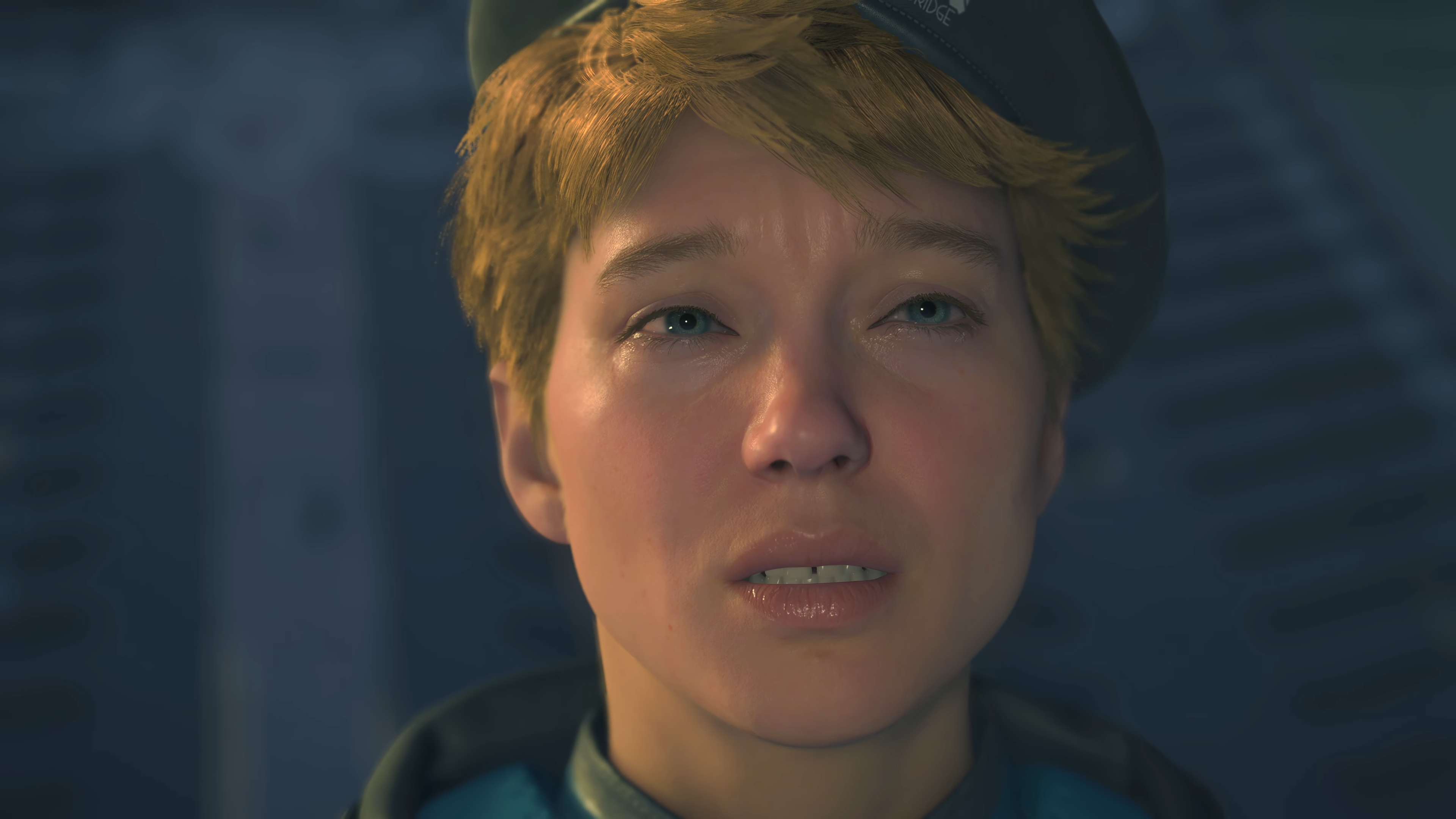 death stranding 2 screenshot - Léa Seydoux's face