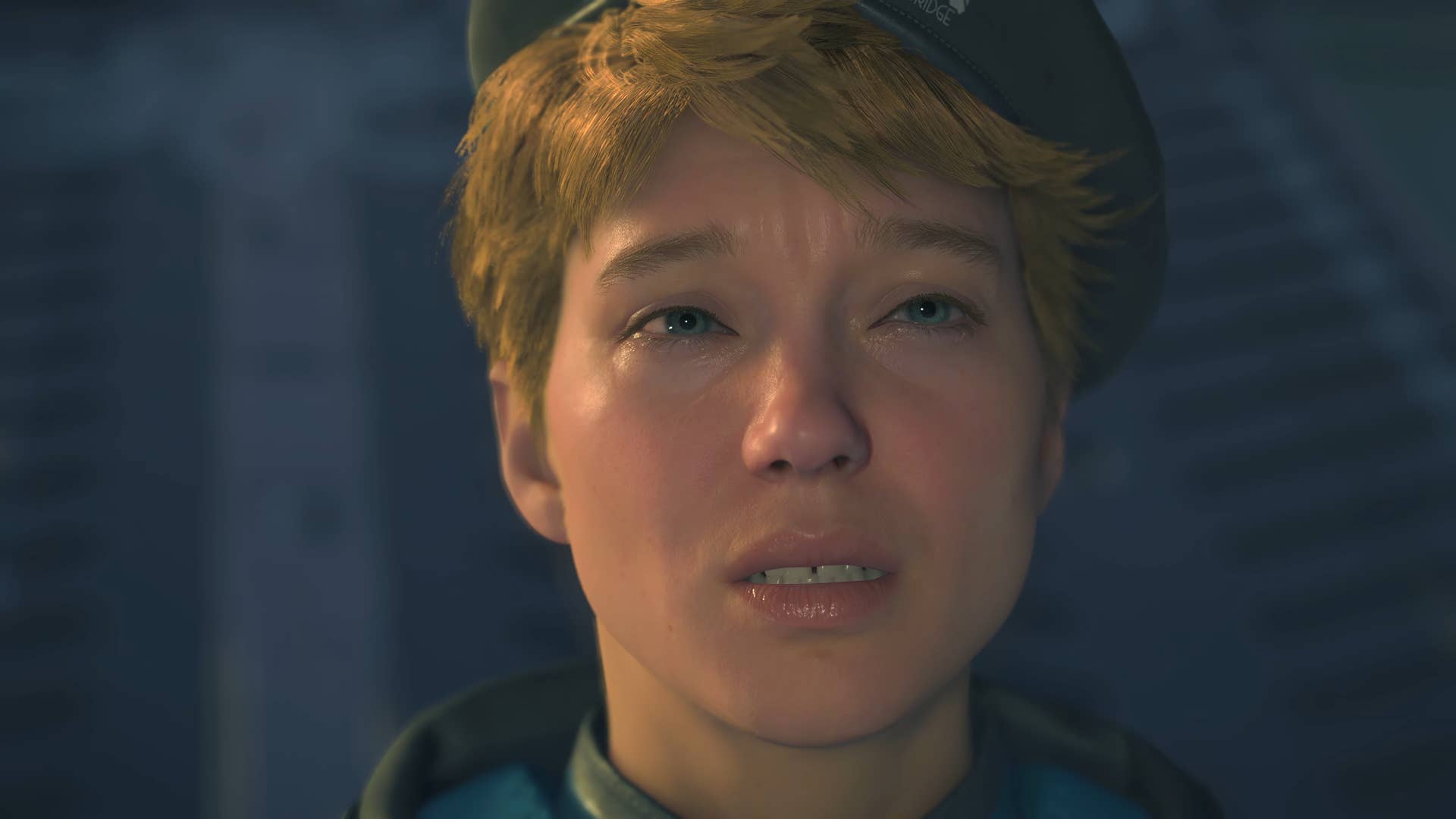 death stranding 2 screenshot - Léa Seydoux's face