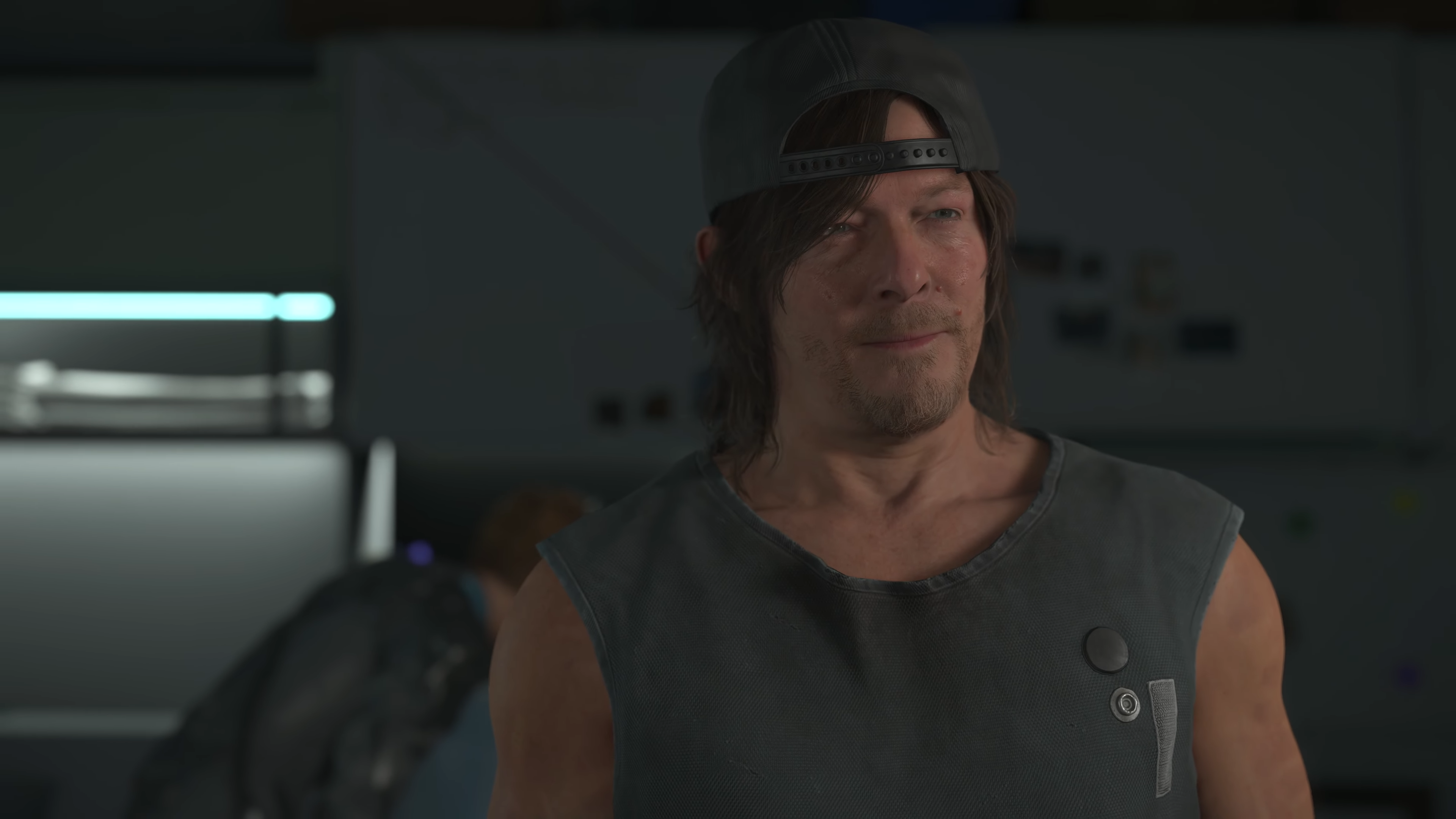 death stranding 2 screenshot - sam's human expressions