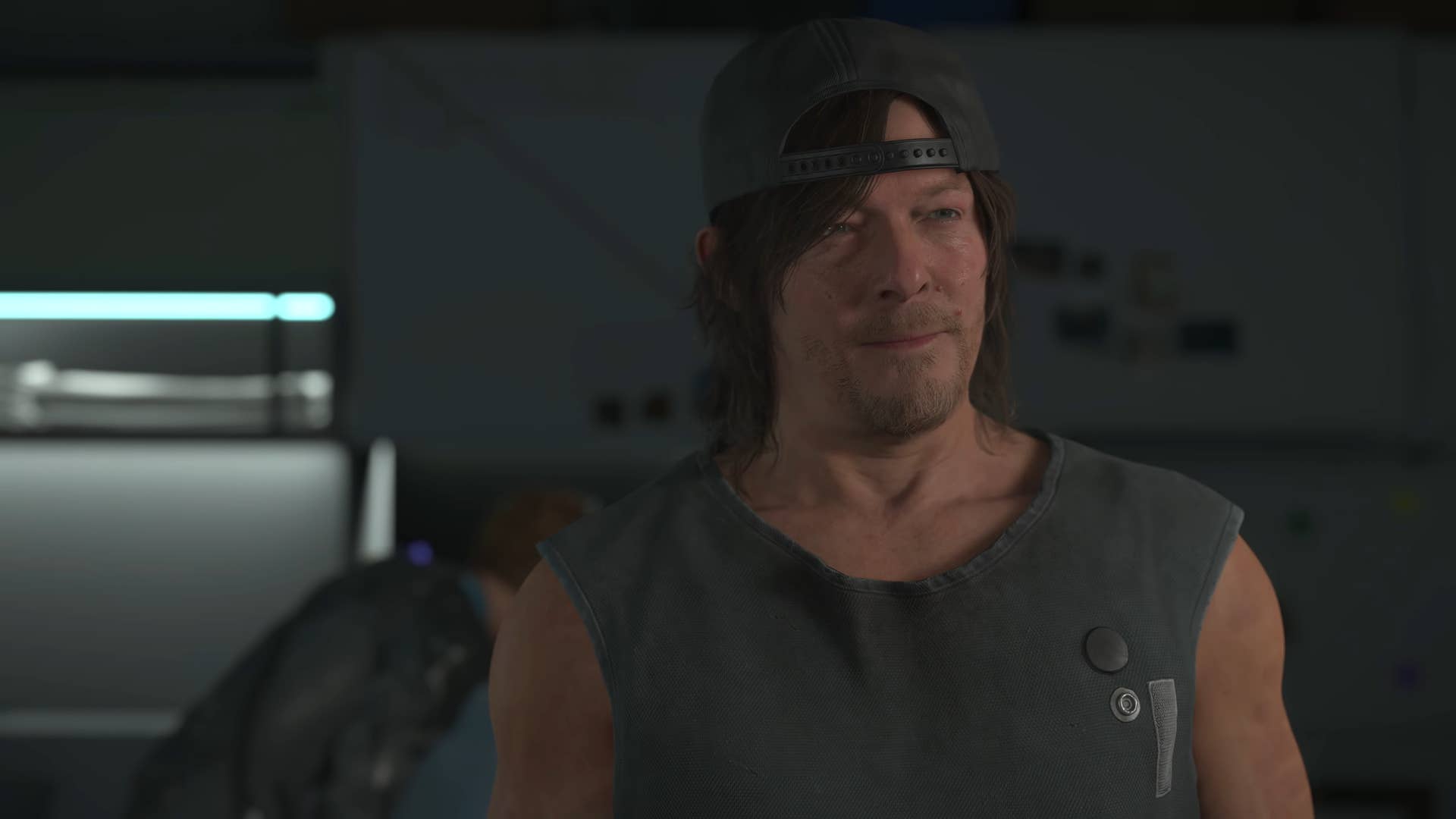 death stranding 2 screenshot - sam's human expressions