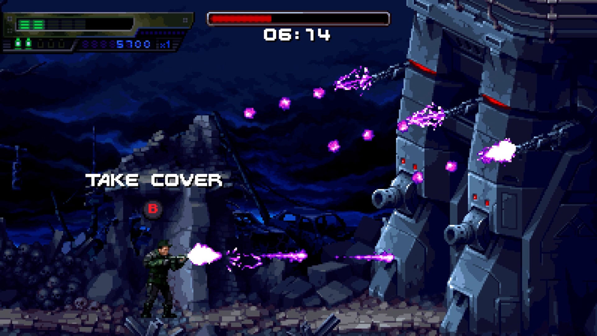 Terminator Boss Terminator 2D: No Fate review - brief-but-beautiful action platforming ...