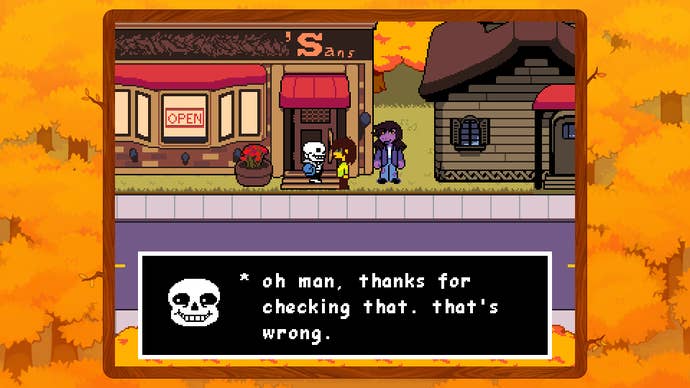 Deltarune screenshot on Switch 2