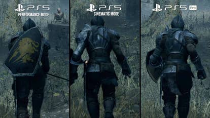 Demon's Souls PS5 Pro vs PS5 comparison Demon's Souls PS5 Pro vs PS5 comparison