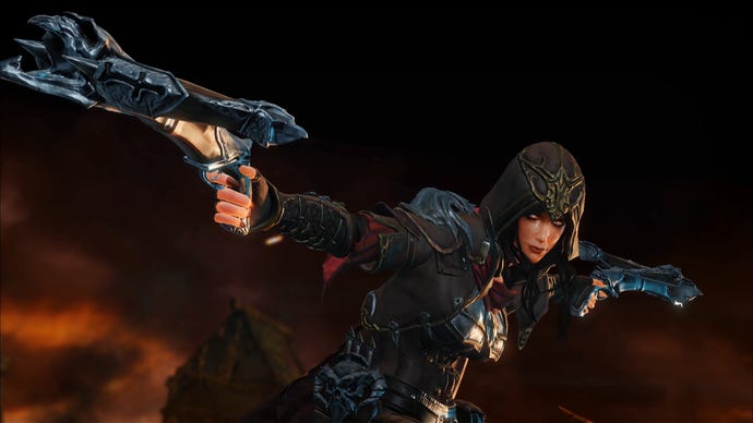 The Demon Hunter class in Diablo Immortal