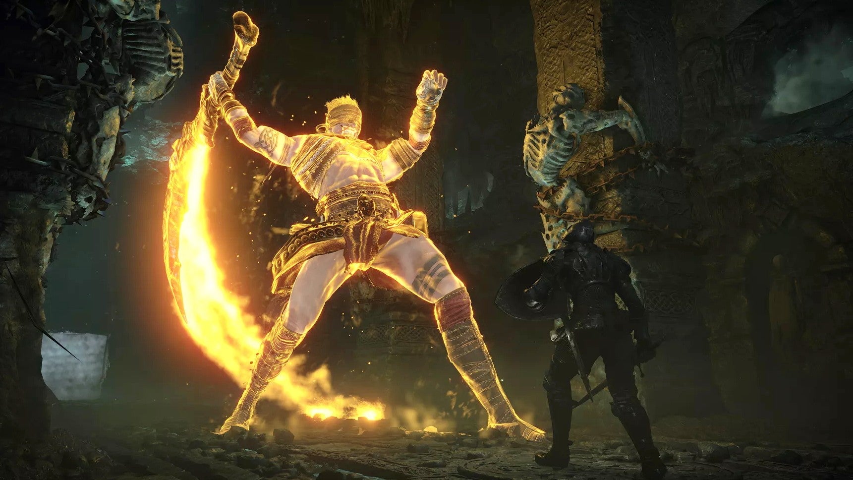 The Old Hero boss in Demon's Souls remake