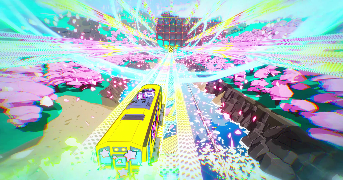 At a largely humourless Gamescom, train kickflipper Denshattack was a golden streak of joy At a largely humourless Gamescom, train kickflipper Denshattack was a golden streak of joy