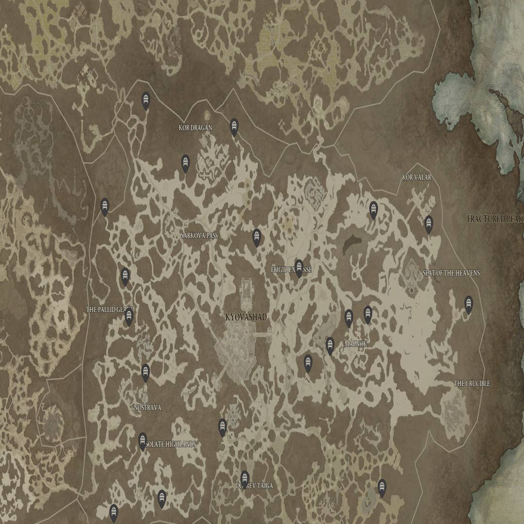 All Diablo 4 dungeon locations and their aspects