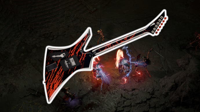 Diablo 4 gibt’s jetzt auch in Form einer Gitarre, aber nur streng limitiert.