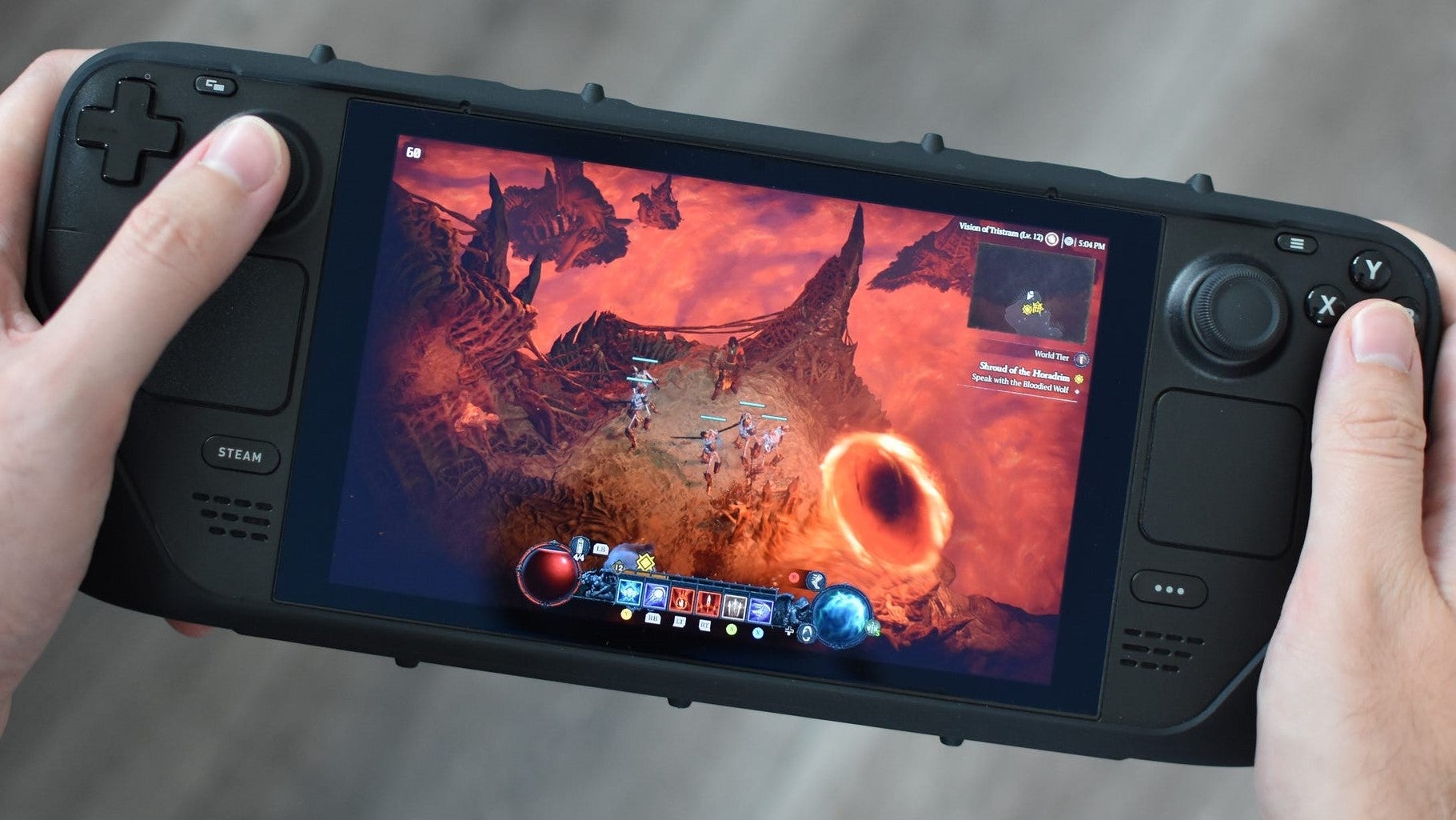 Diablo IV running on a Steam Deck. - 18