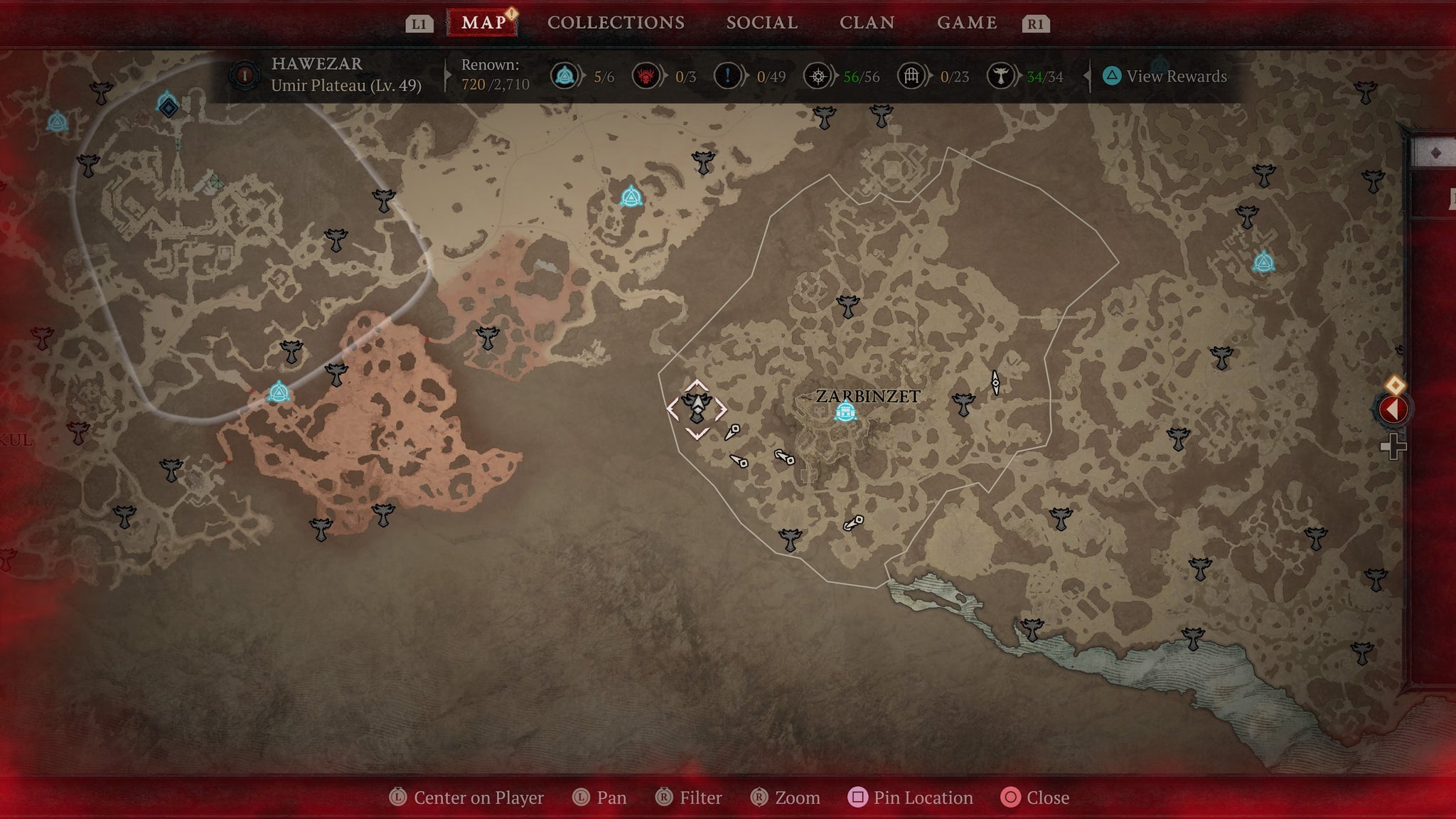 Umir Plateau altar 3 Diablo 4 - 130