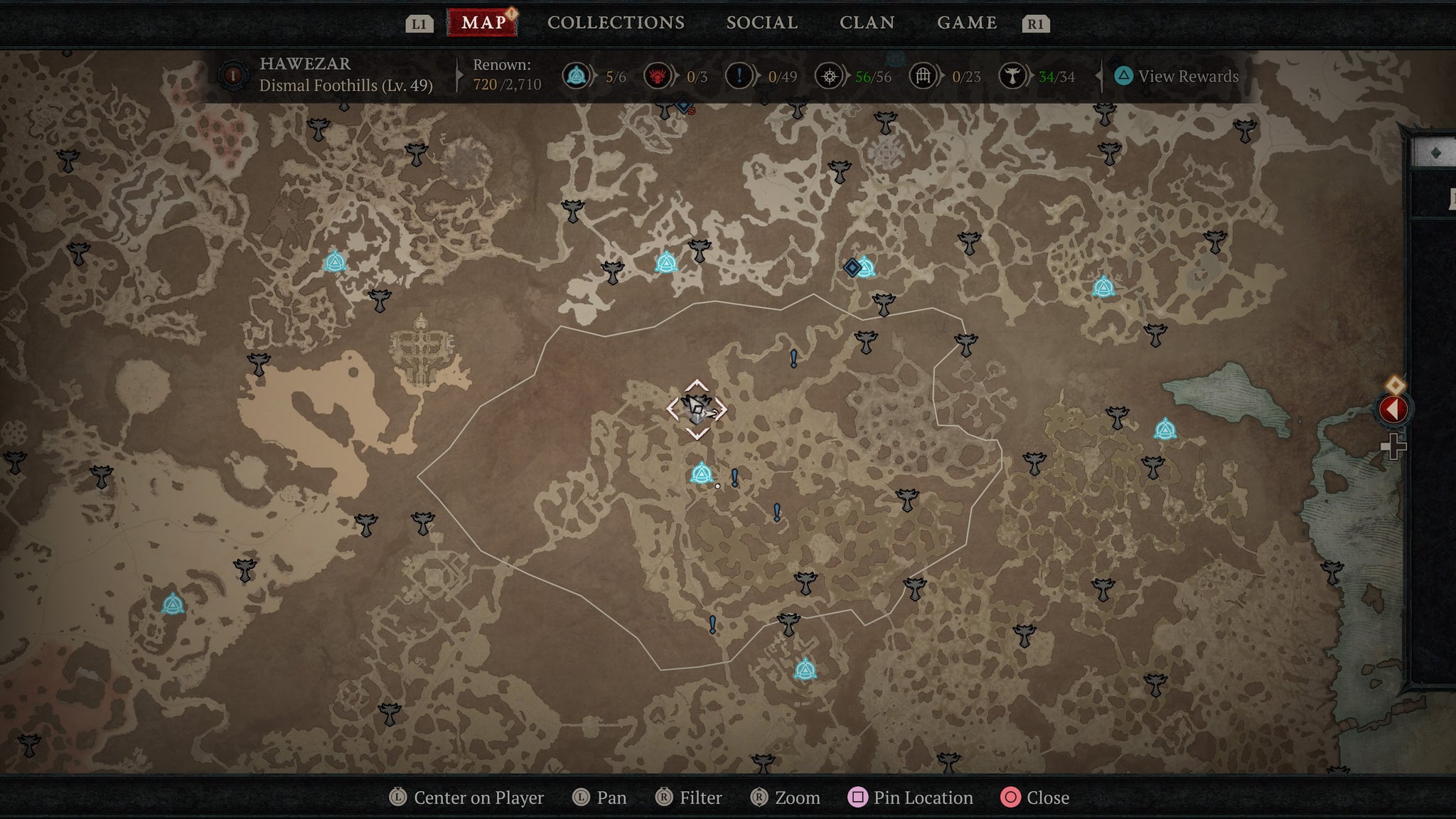 Dismall Foothills altar 1 Diablo 4 - 104