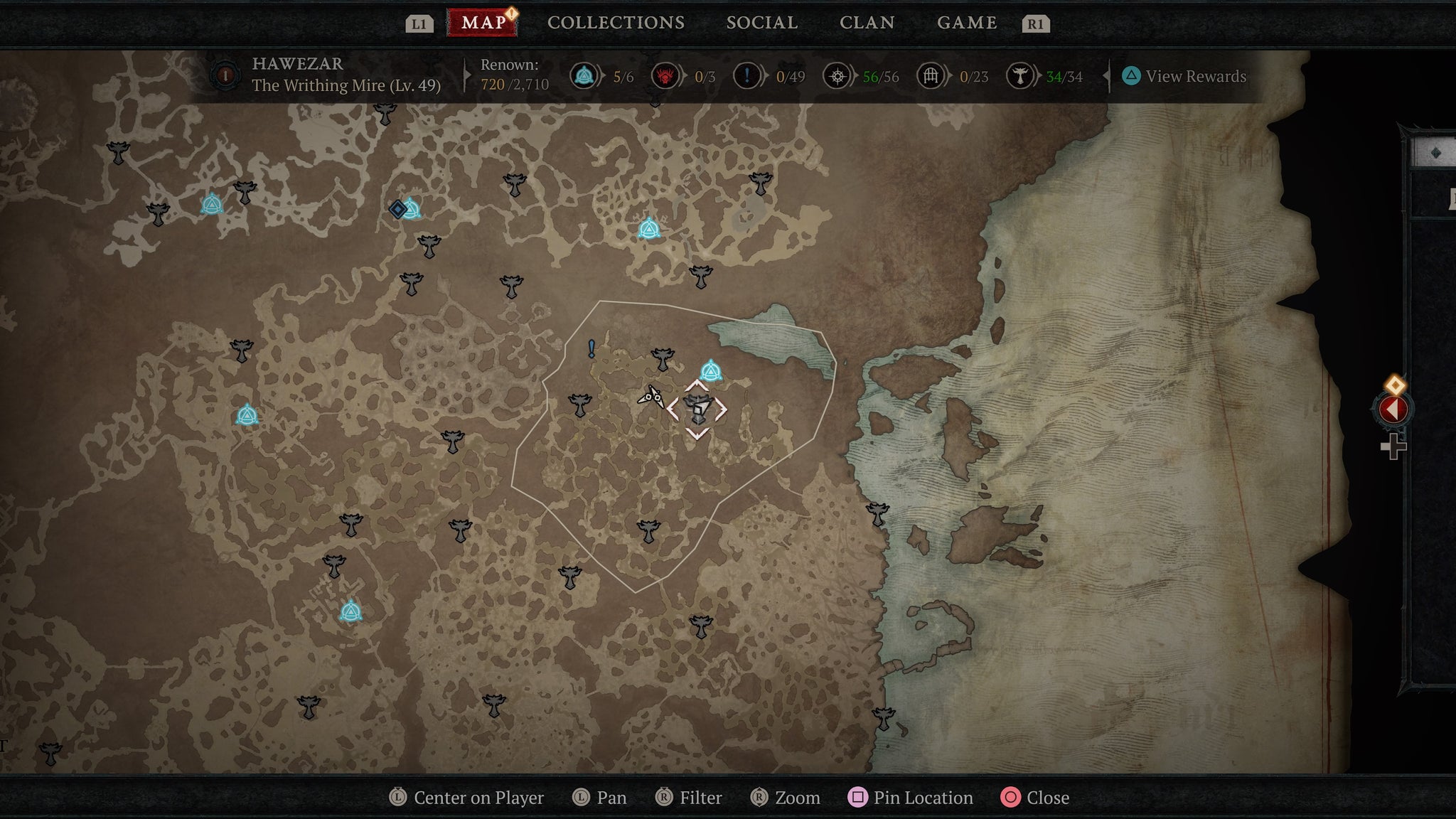 Writhing Mire altar 3 Diablo 4 - 122