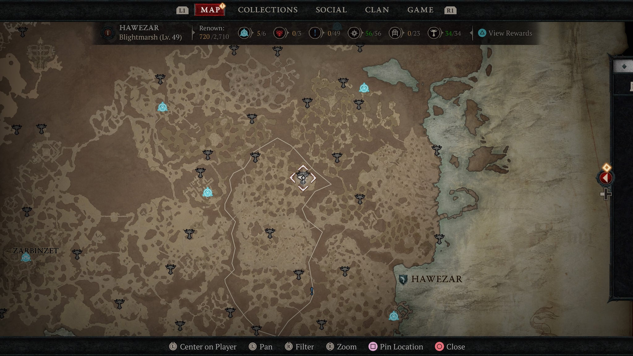 Blightmarsh altar 1 Diablo 4 - 99