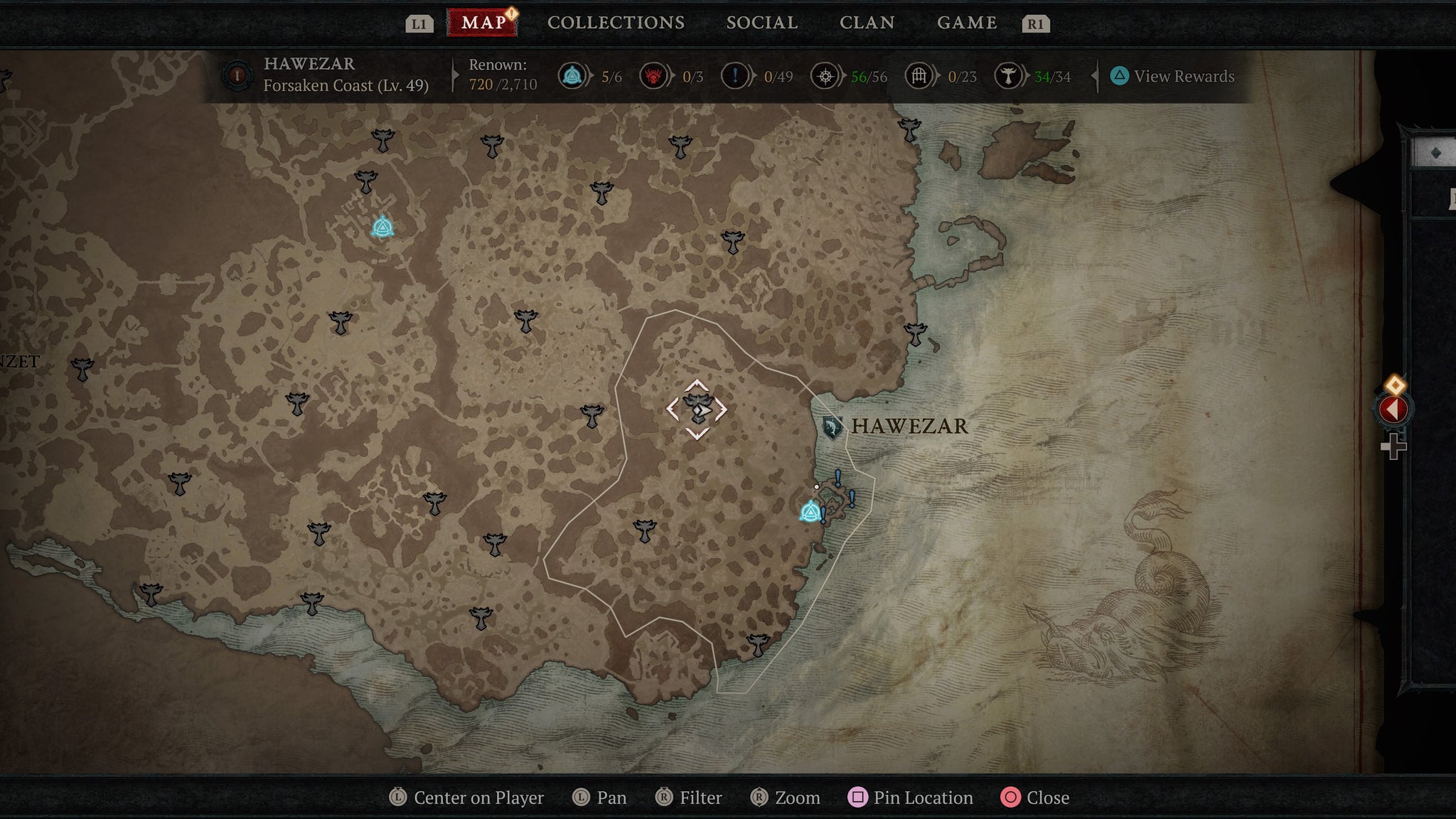 Forsaken Coast altar 1 Diablo 4 - 113