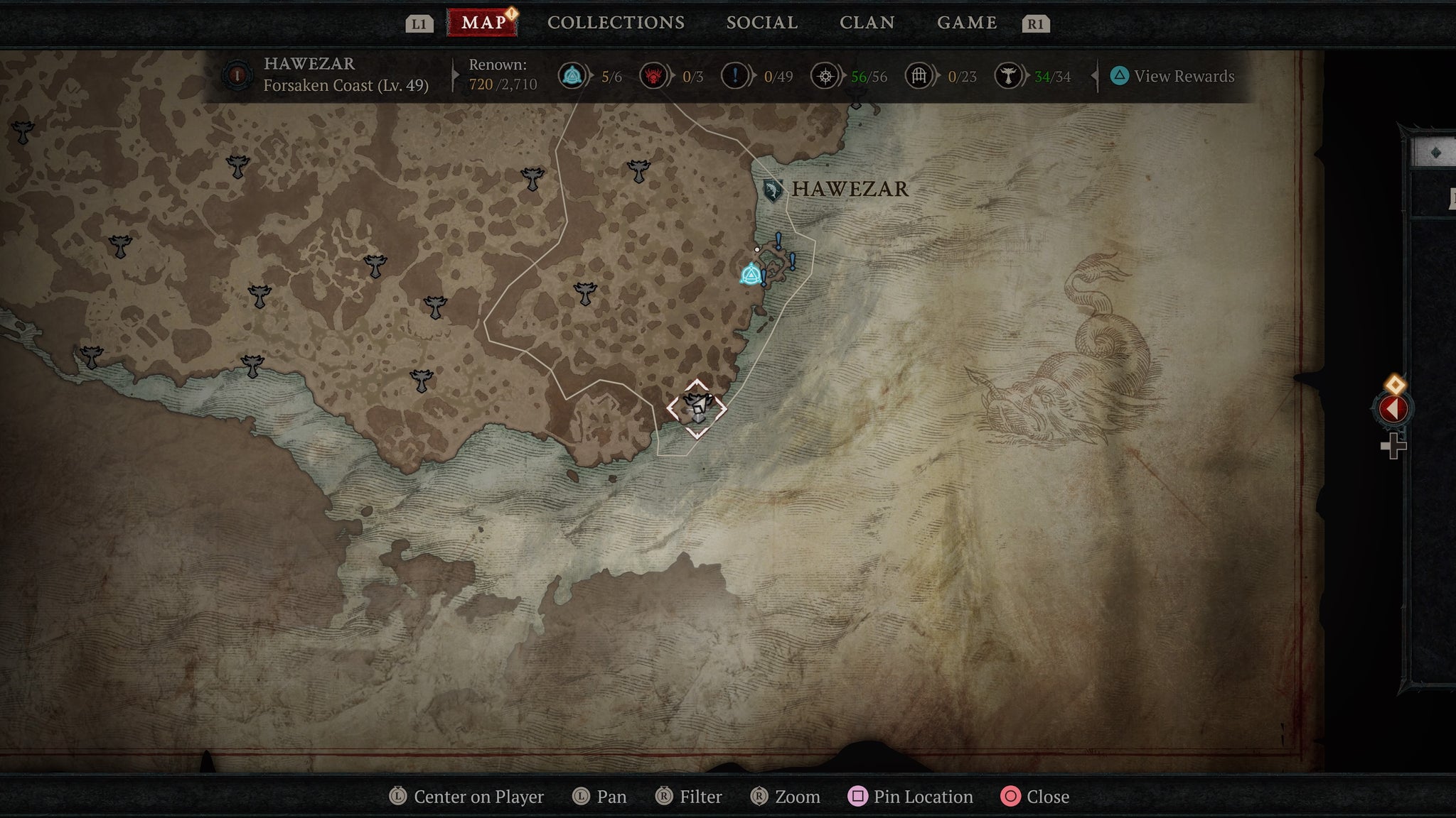 Forsaken Coast altar 3 Diablo 4 - 115