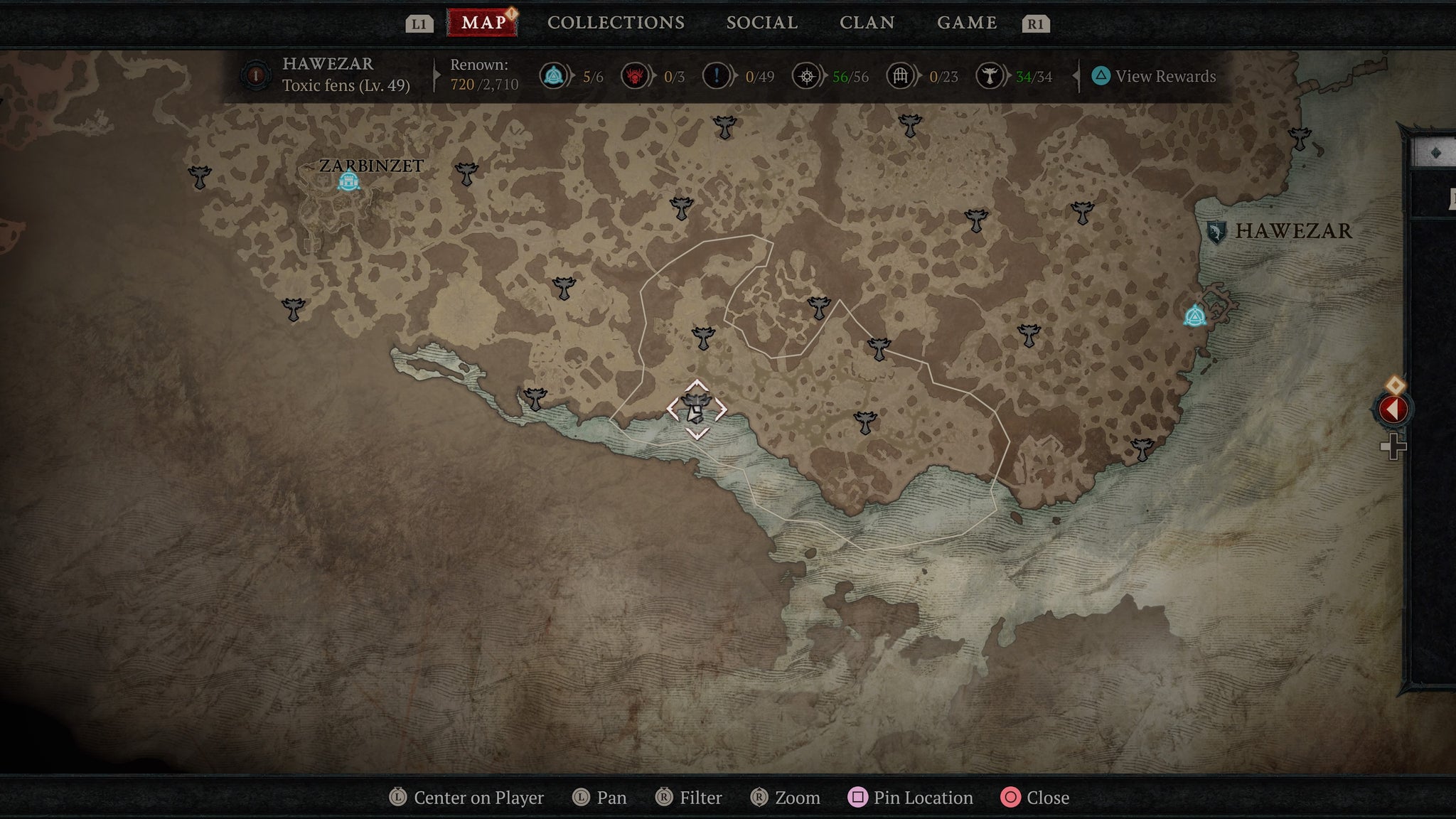 Toxic Fens altar 4 Diablo 4 - 127