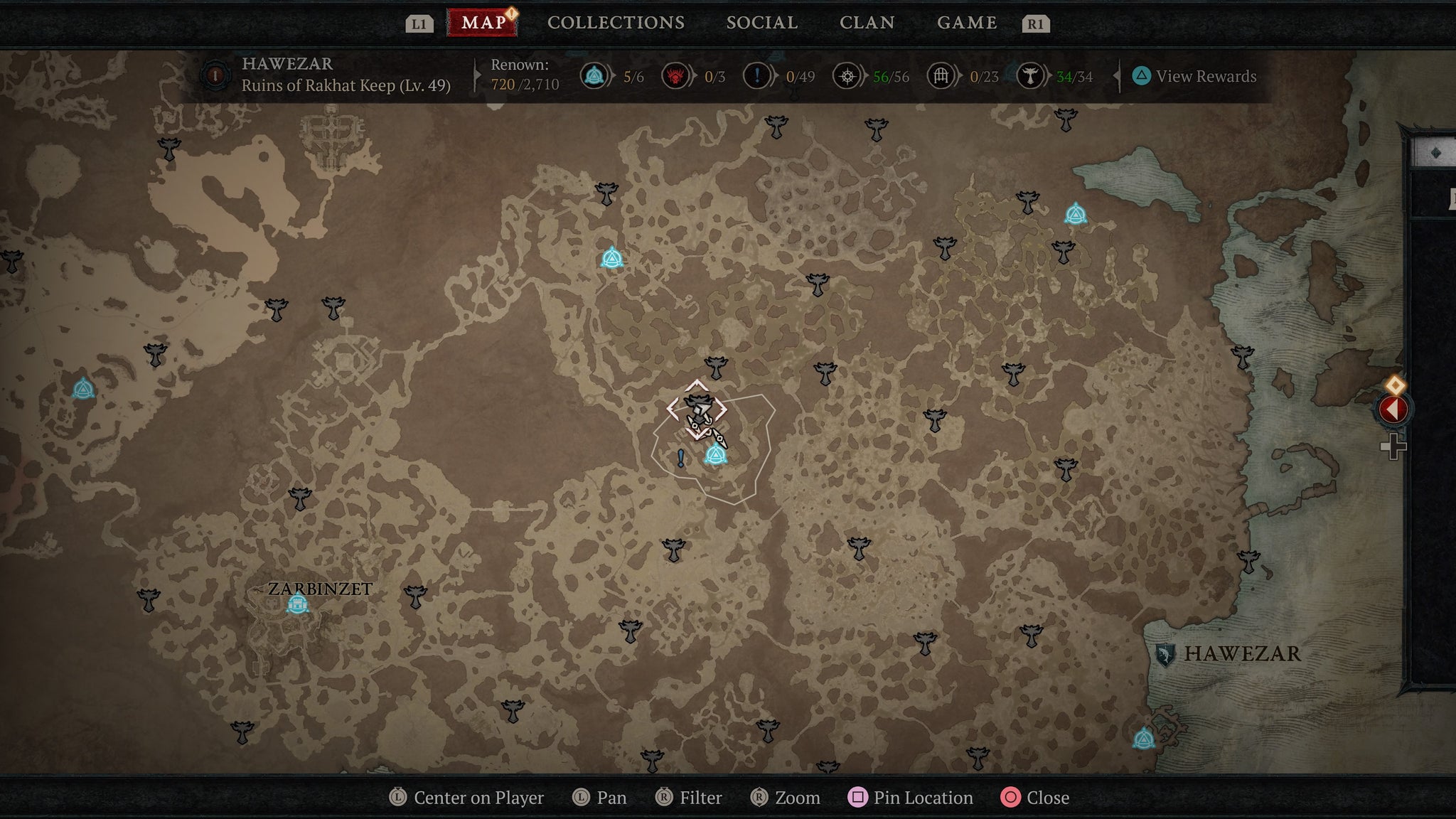 Ruins of Rahkat Keep altar 1 Diablo 4 - 119