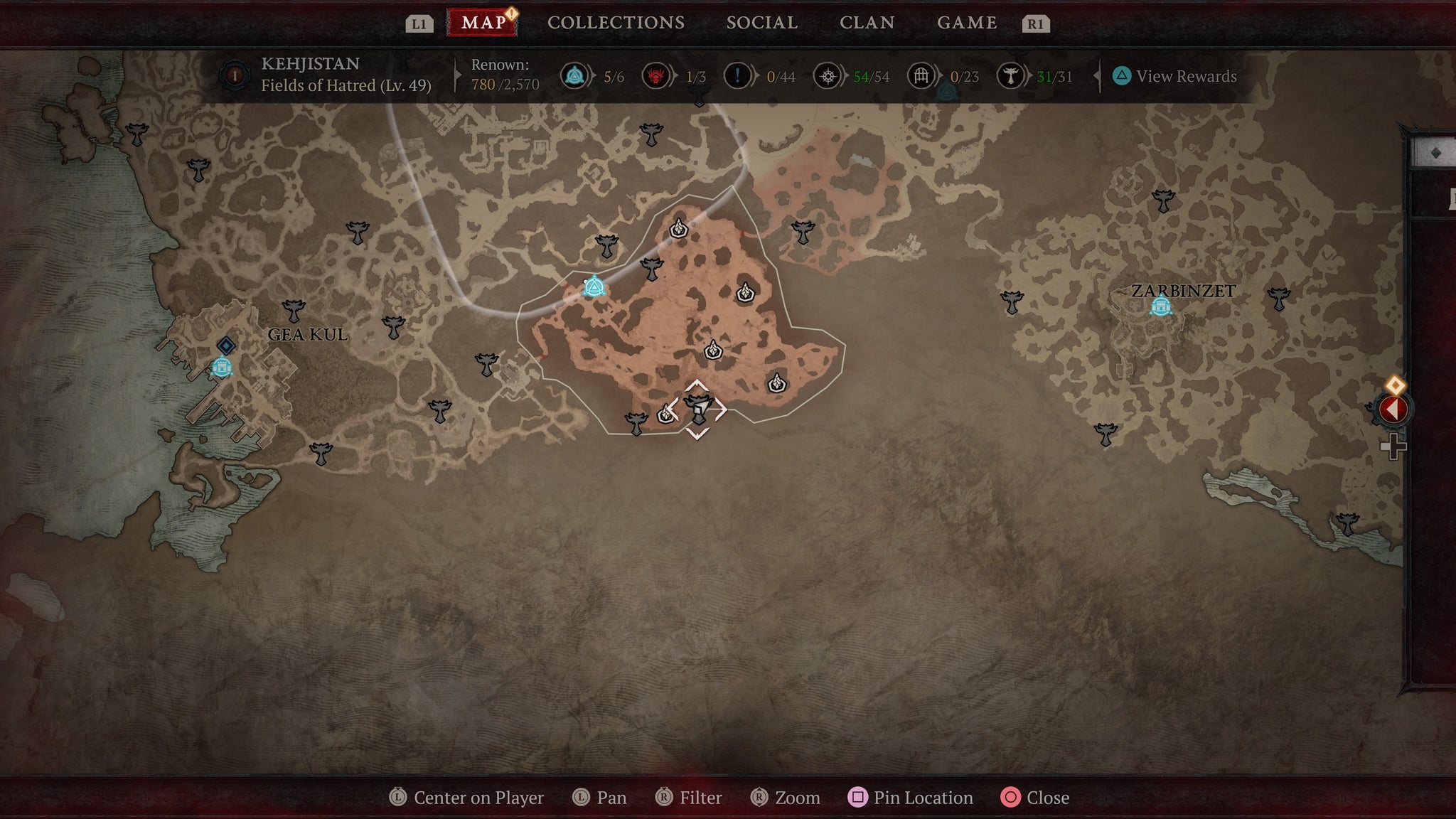 Fields of Hatred altar 2 Diablo 4 - 145