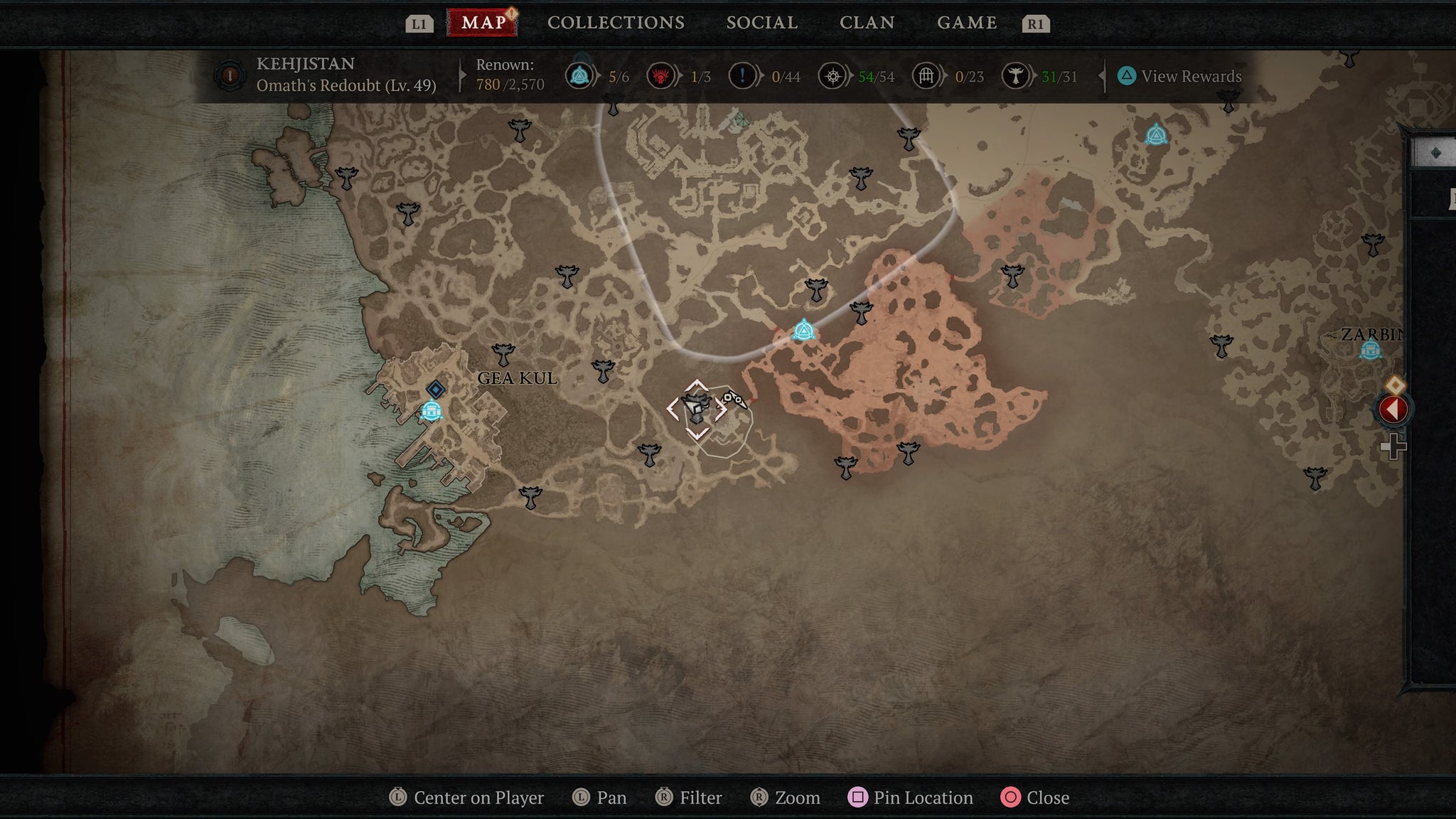 Omath's Redoubt altar 1 Diablo 4 - 147