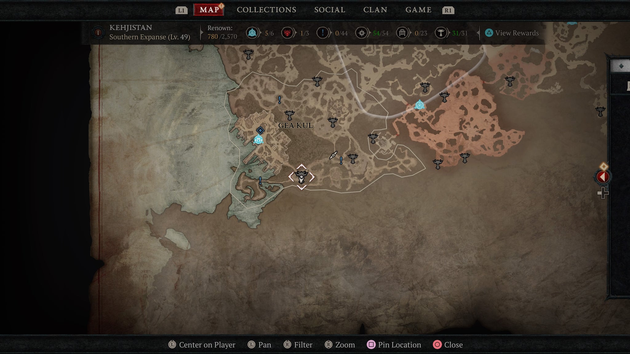 Southern Expanse altar 2 Diablo 4 - 160