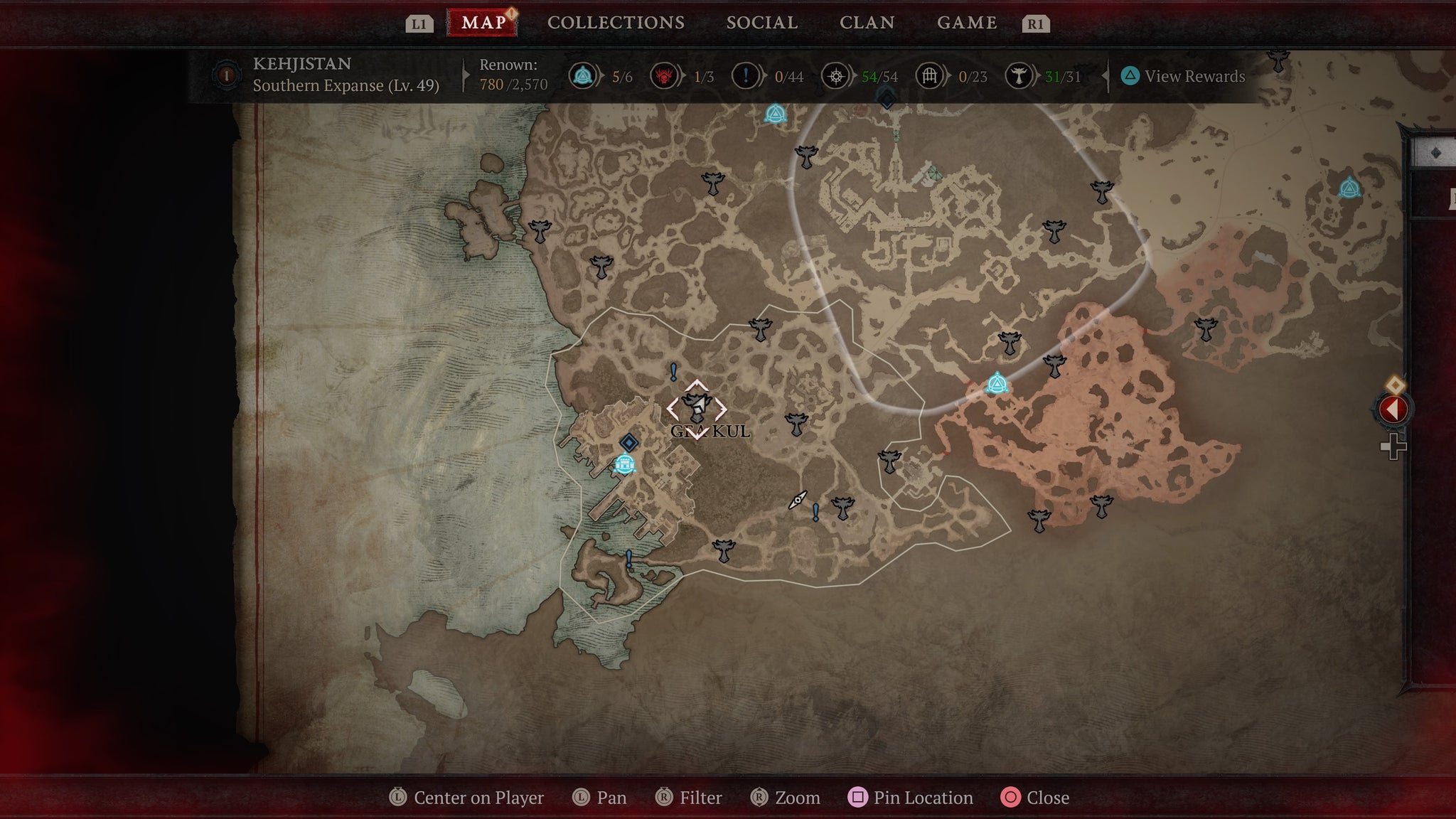 Southern Expanse altar 4 Diablo 4 - 162