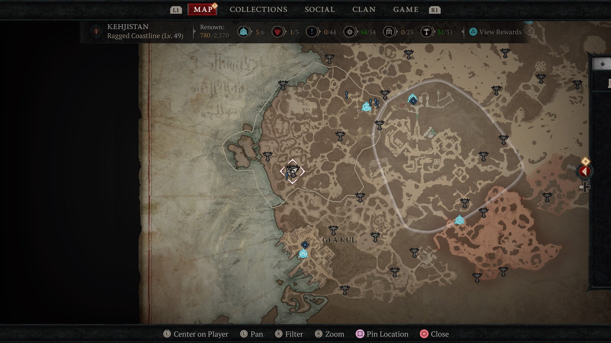 Ragged Coastline altar 1 Diablo 4 - 148