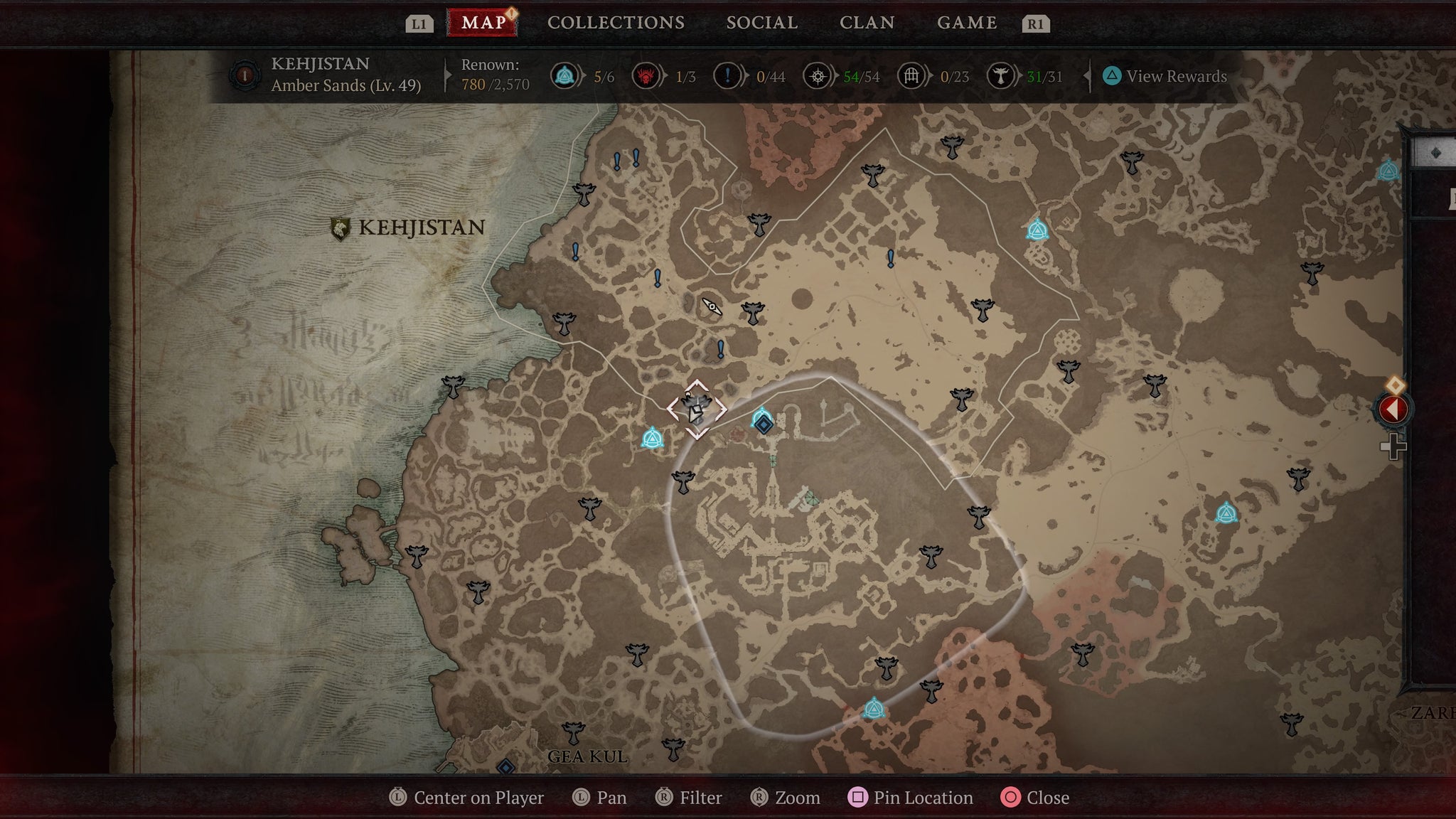 Amber Sands altar 2 Diablo 4 - 136