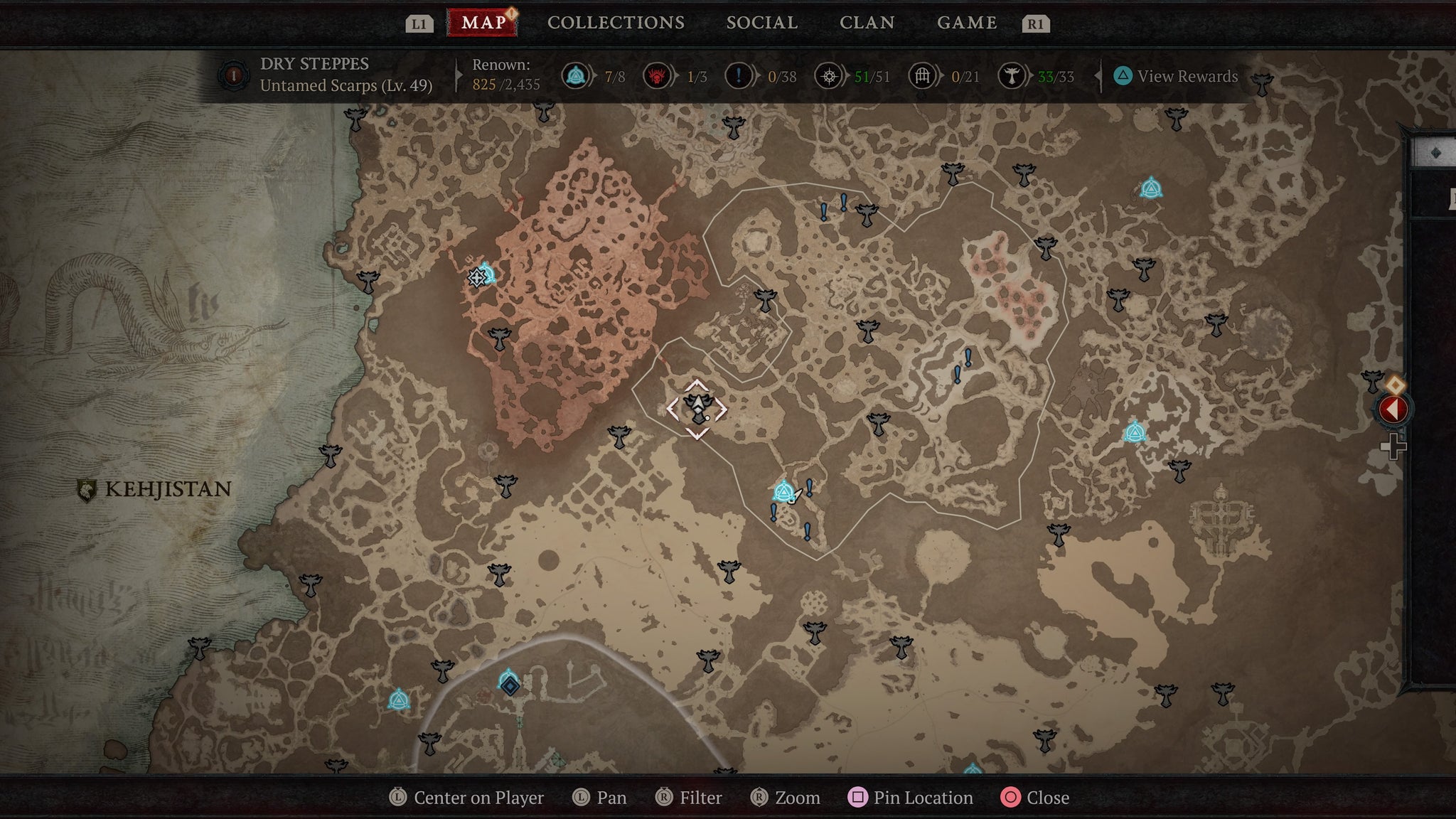 Untamed Scarps altar 1 Diablo 4 - 95