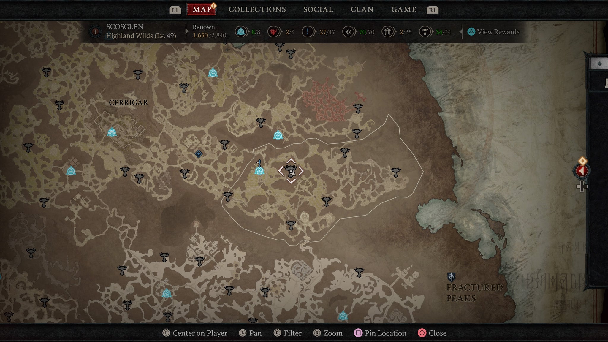 Highland Wilds altar 2 Diablo 4 - 36