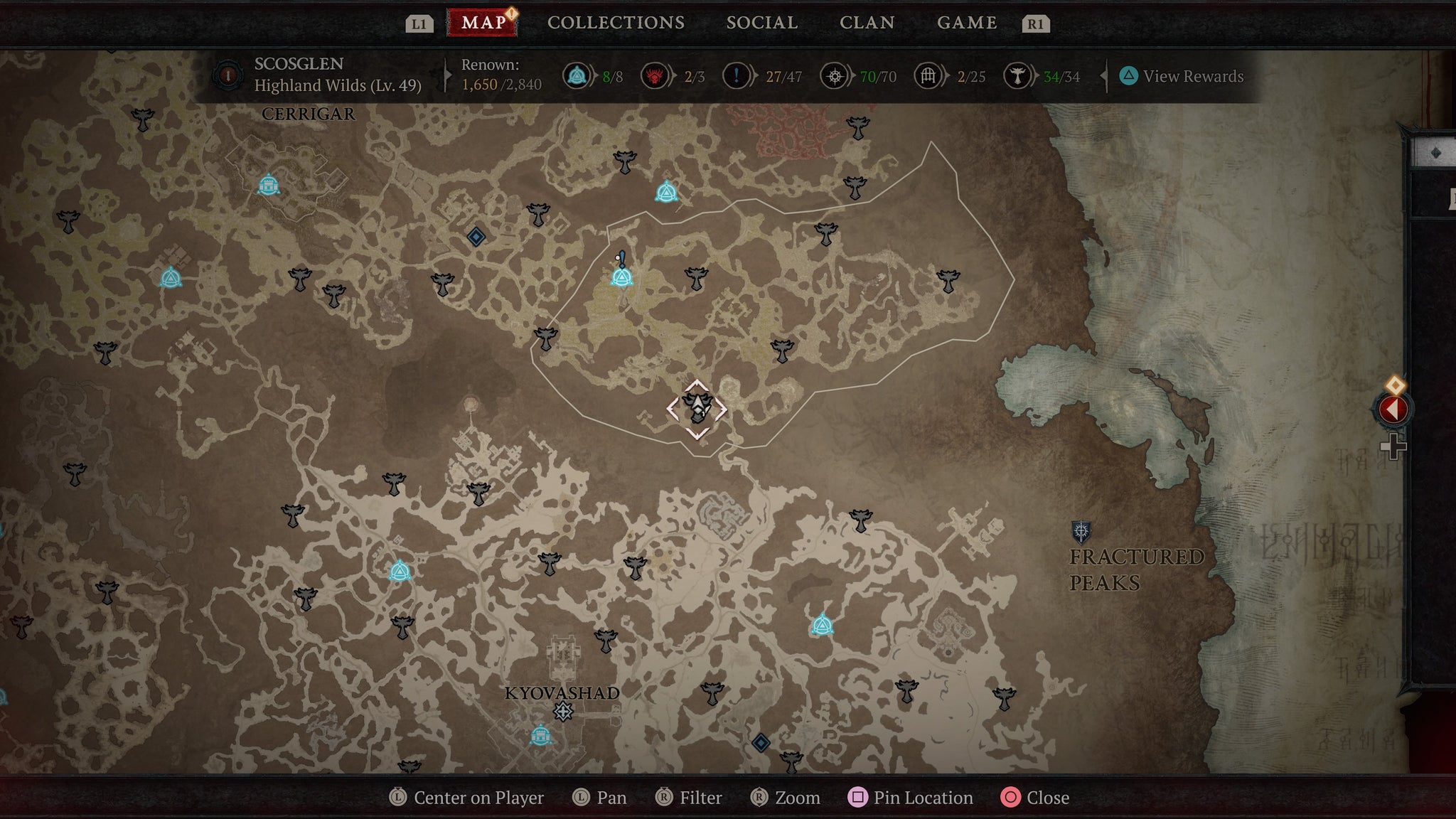 Highland Wilds altar 3 Diablo 4 - 37