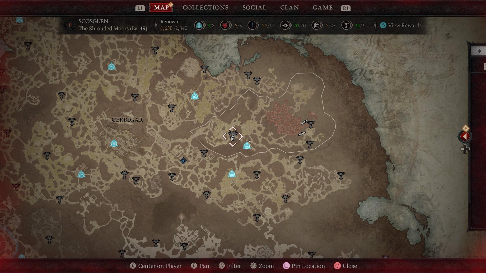 The Shrouded Moors altar 3 Diablo 4 - 58