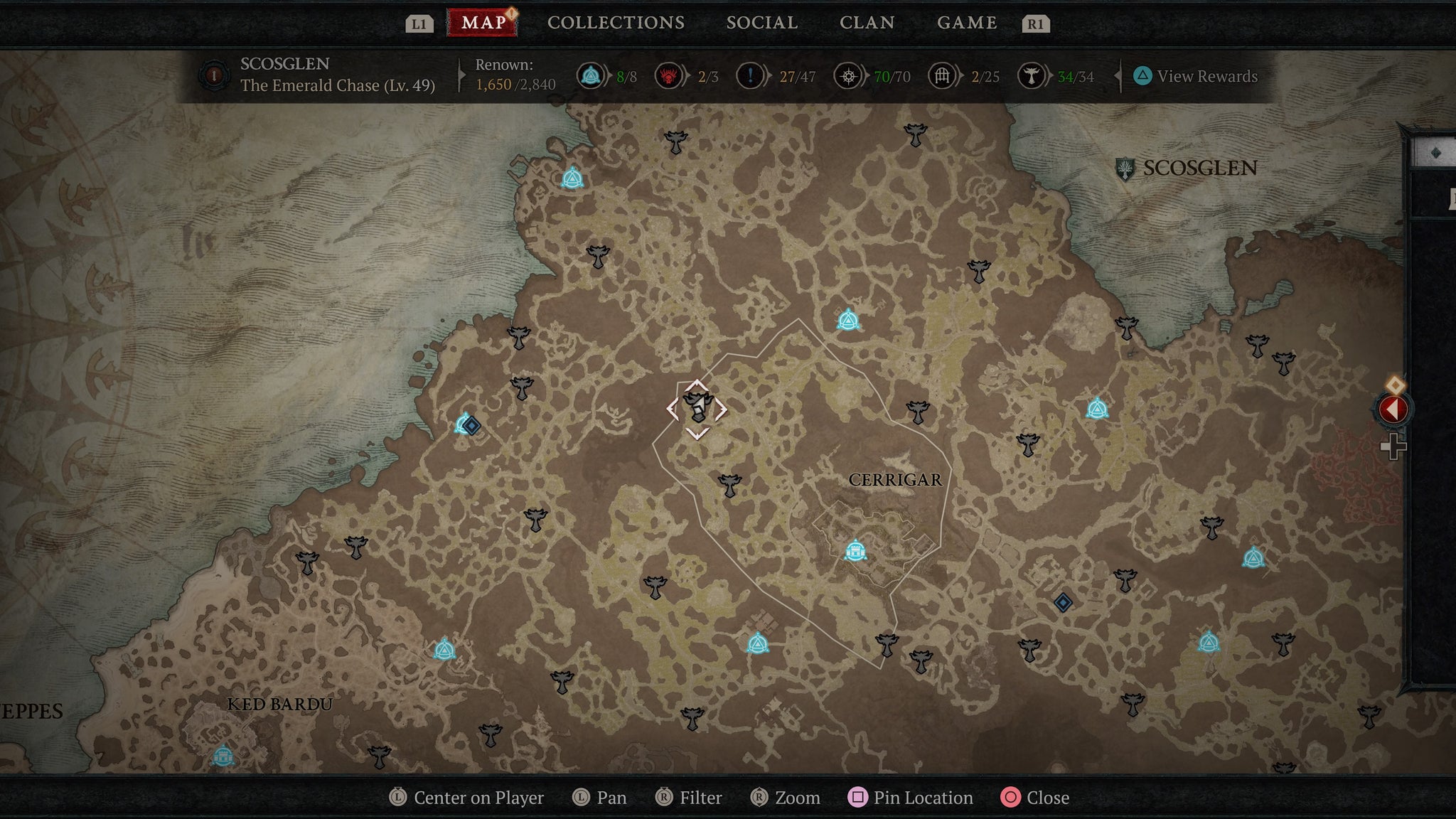 The Emerald Chase altar 1 Diablo 4 - 53