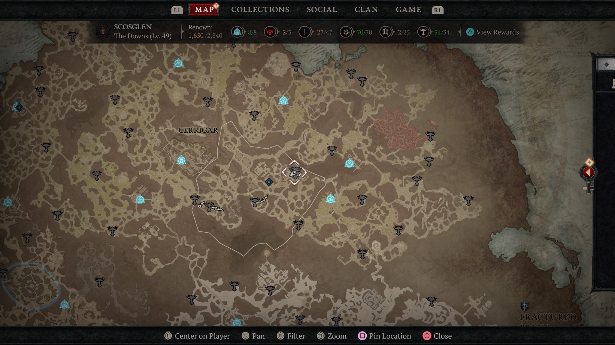 The Downs altar 3 Diablo 4 - 52