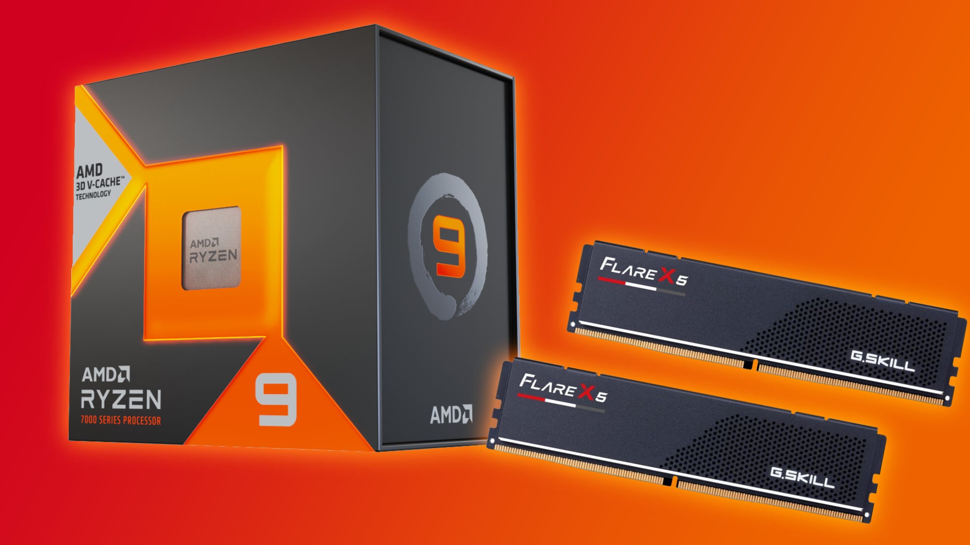 AMD Ryzen 7900X3D with G.Skill 32GB 6000MHz DDR5 CL32 RAM