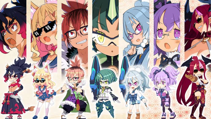 Disgaea 7 characters.