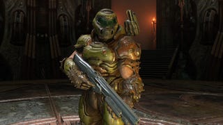 The Doom Slayer from Doom Eternal