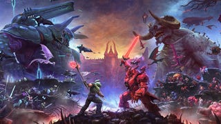 Key art from Doom Eternal's Ancient Gods DLC