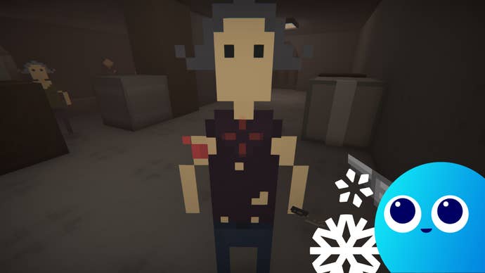 A clone rushes in to stab the player in DoubleWe’s demo.