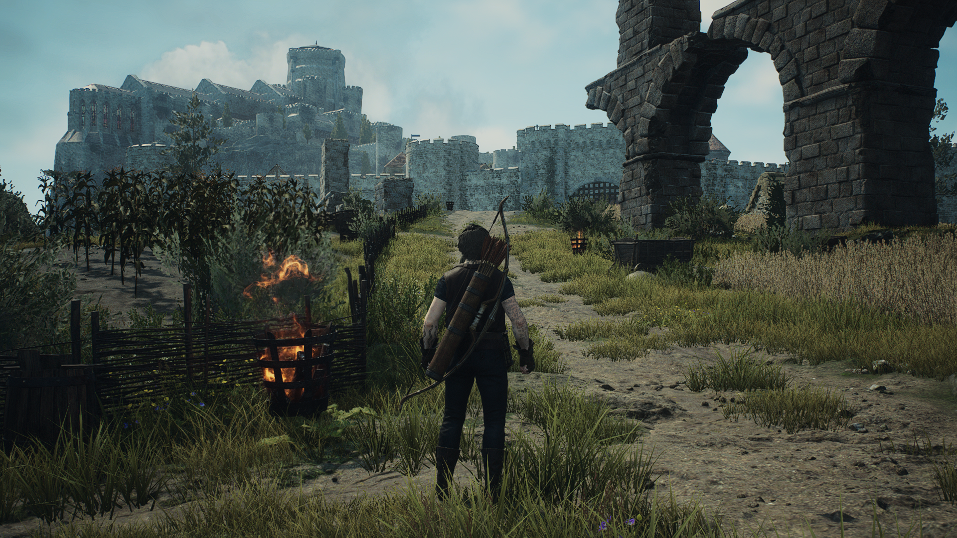 Dragon&rsquo;s Dogma 2 running with ray tracing off.