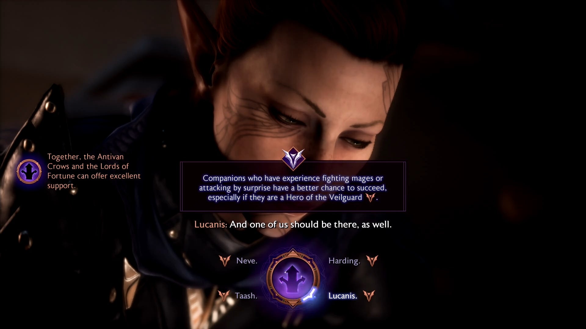 Picking The Last Gambit quest decisions in Dragon Age The Veilguard.