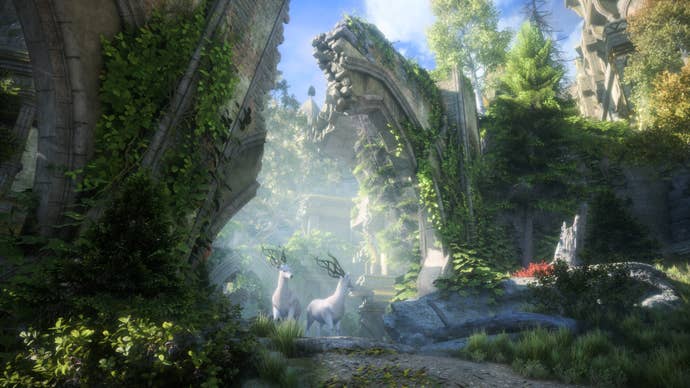 Dragon Age: The Veilguard screenshot showing a jungle environment.