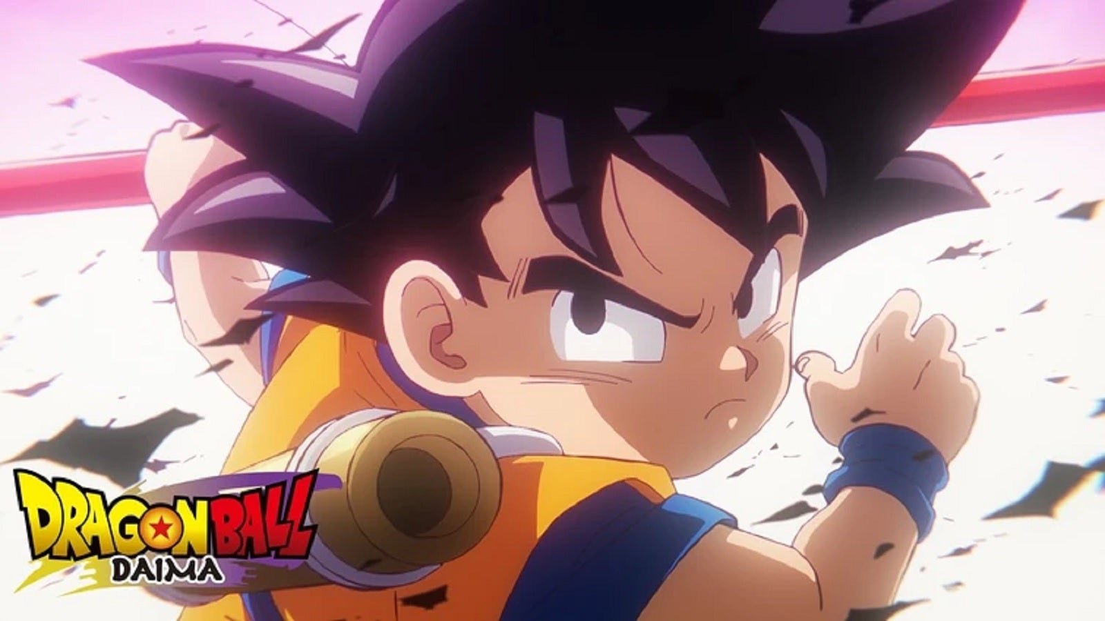 Dragon Ball Daima Goku com a Power Pole