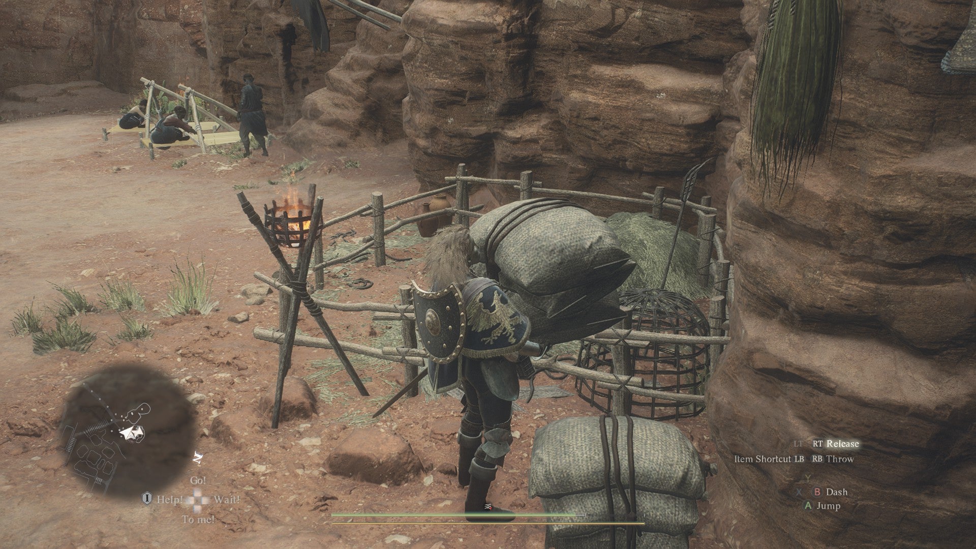 The sacks that need moving in Dragon&rsquo;s Dogma 2.