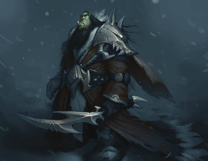 World of Warcraft: Warlords of Draenor Durotan art.