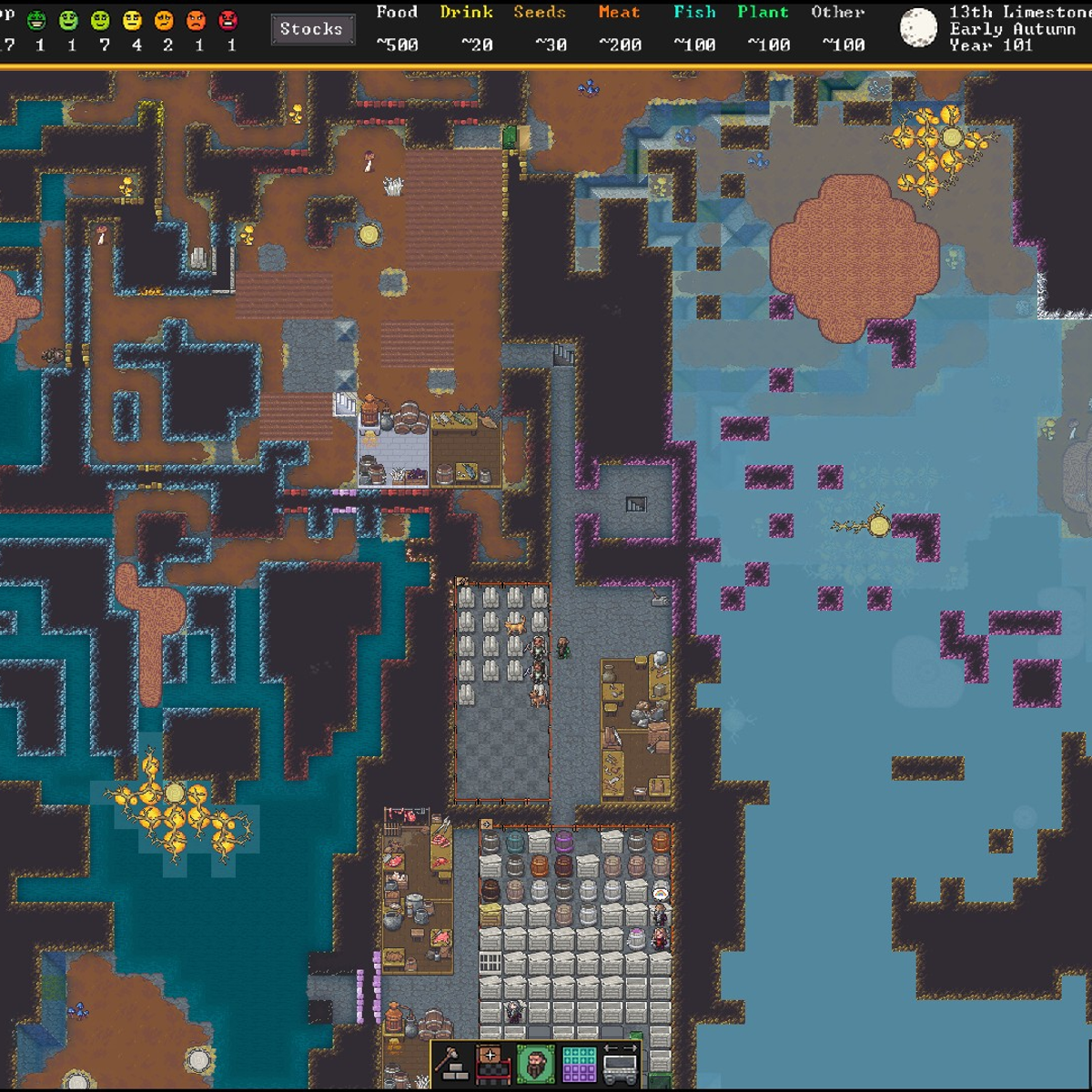 Fortress Graphics Thirteen Years After Release Dwarf Fortress Is Finally